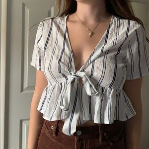 LA Hearts Summer sailor top